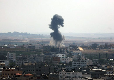 القصف في غزة